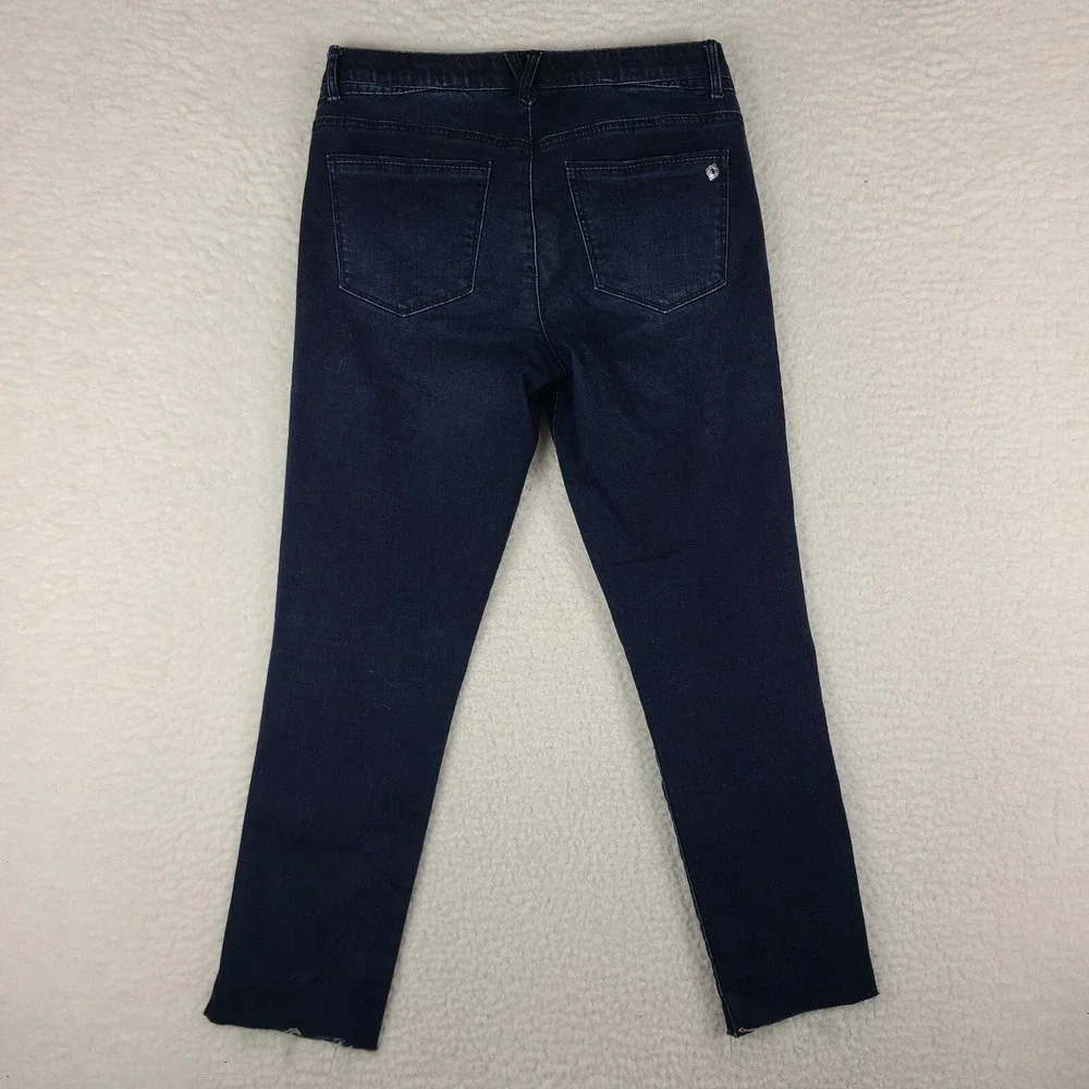 Democracy Jeans Womens 6‎ Ab Solution Skinny Dark Wash Blue